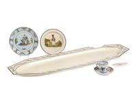 Five French Faience Articles
