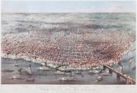 CURRIER & IVES Sight: 22 5/8 x 33 inches.