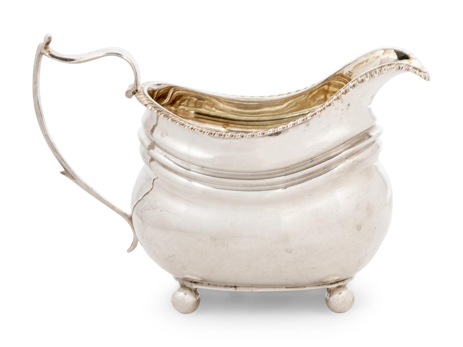 An English Silver Creamer