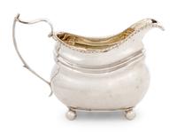 An English Silver Creamer