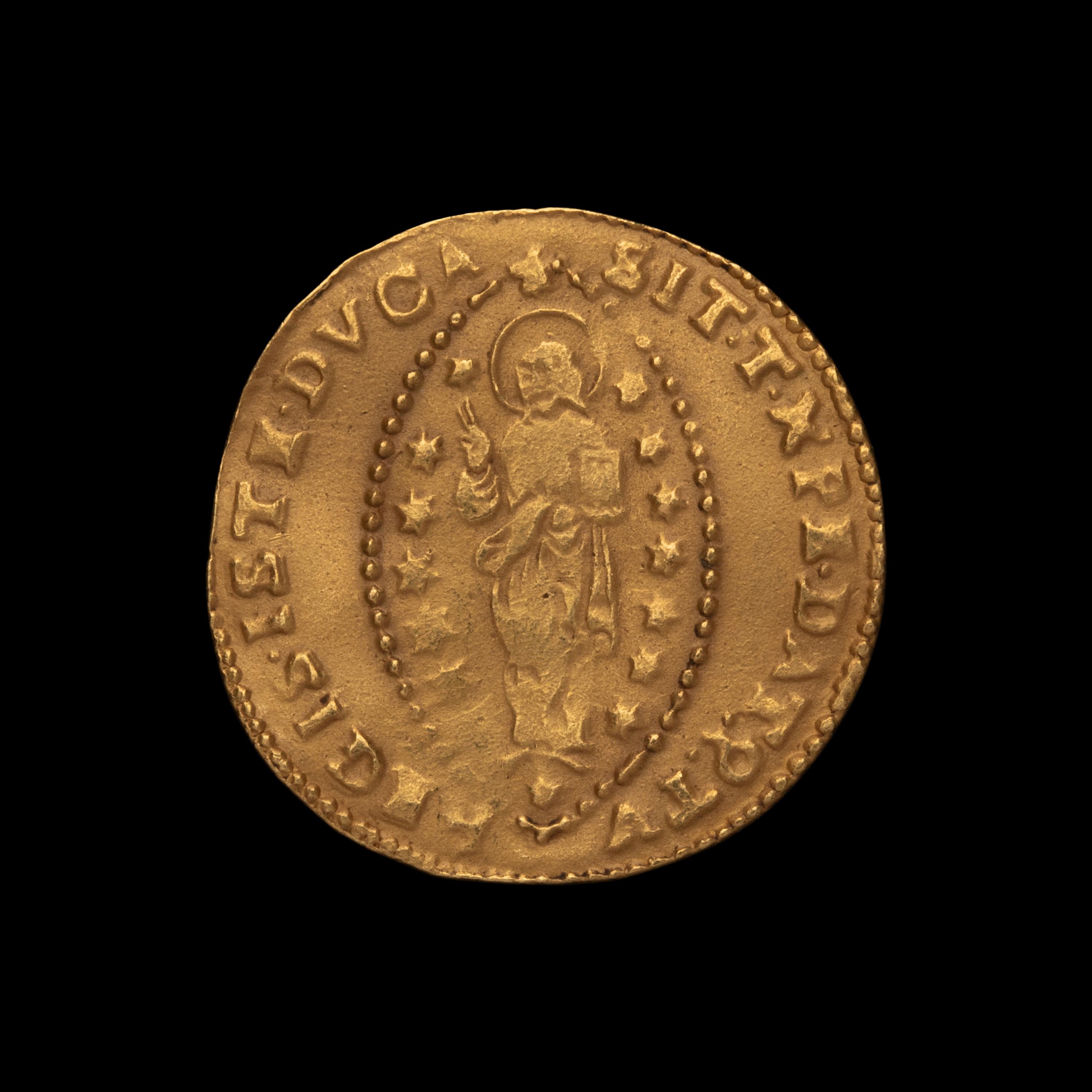 [VENETIAN REPUBLIC] Alvise Mocenigo (c. 1700-1709). Av Zecchino (3.4 g, 22mm)