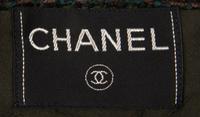 Chanel Green and Brown Fantasy Tweed Skirt Suit, c. 2009