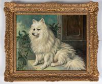 A Group of Twelve Dog Paintings