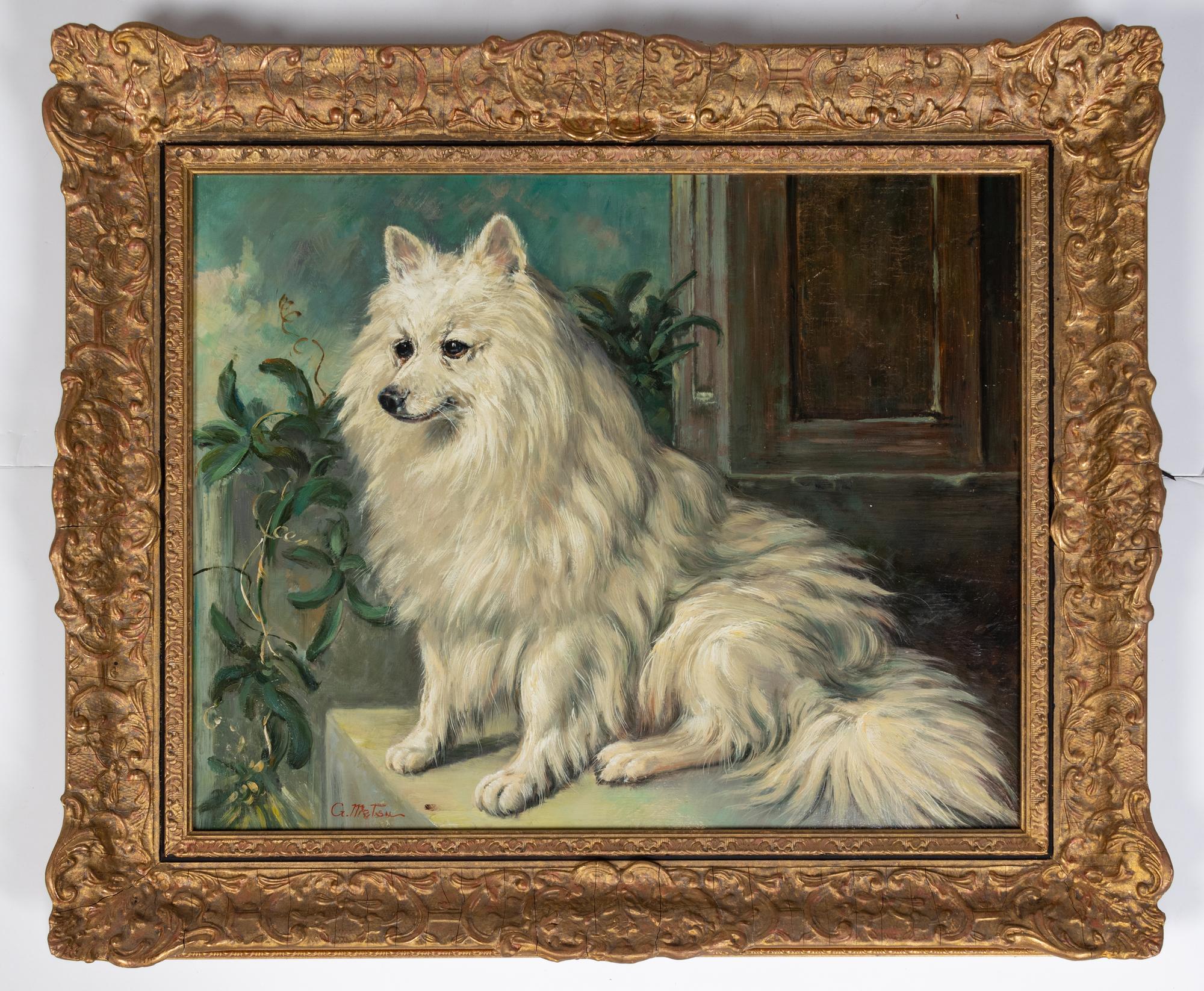 A Group of Twelve Dog Paintings