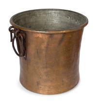 A Group of Five Copper Vessels