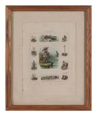 Seventeen French Lithographs