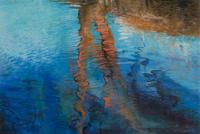 Tree Reflections in the River Ash