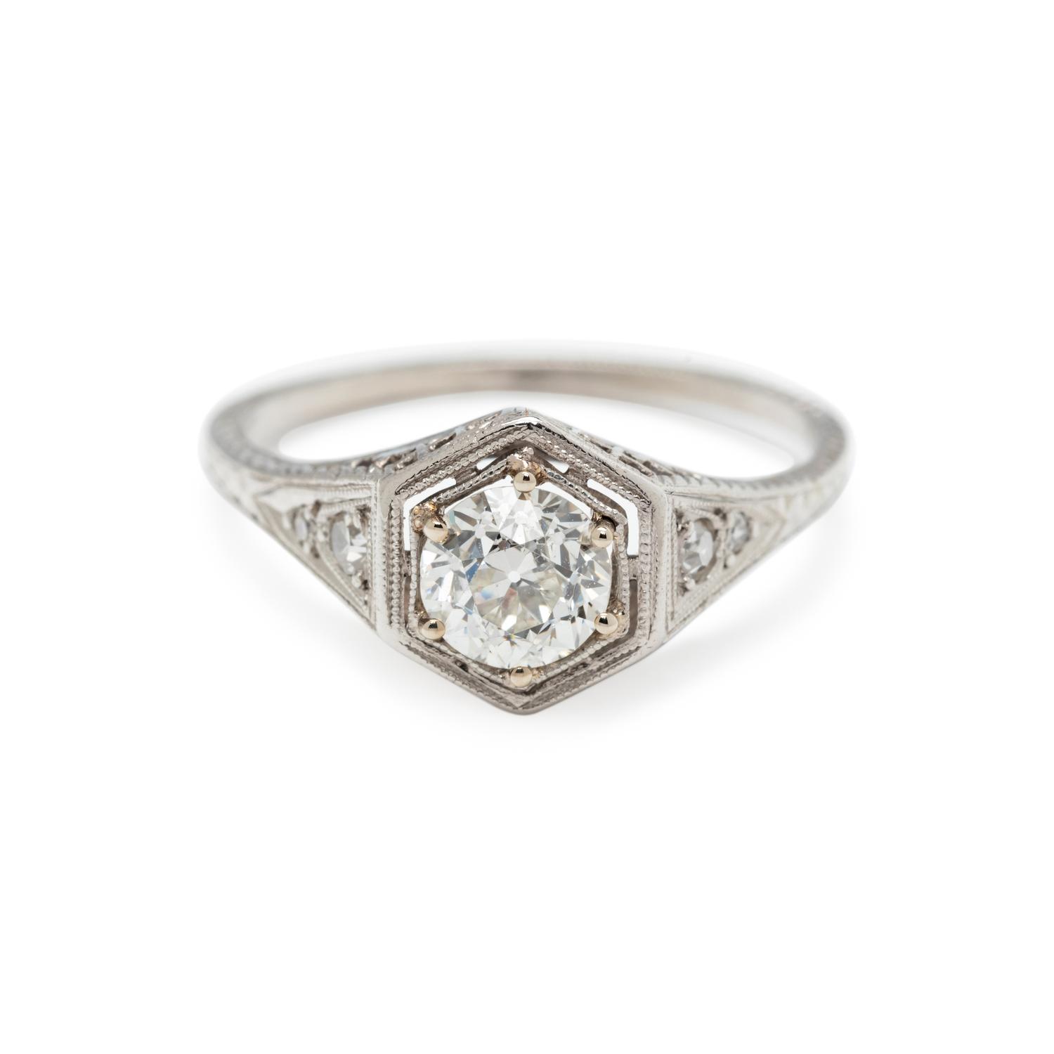 ANTIQUE, DIAMOND RING