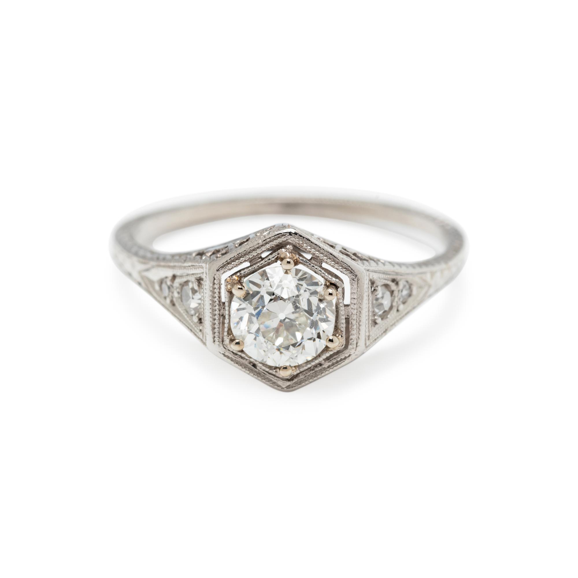 ANTIQUE, DIAMOND RING