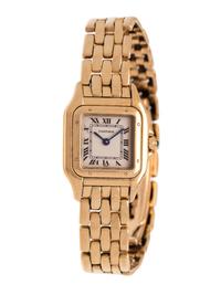 CARTIER, 18K YELLOW GOLD REF. 1070 'PANTHÈRE' WRISTWATCH