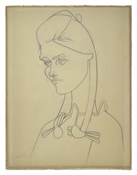 Portrait de Cecile Miguel , 1951