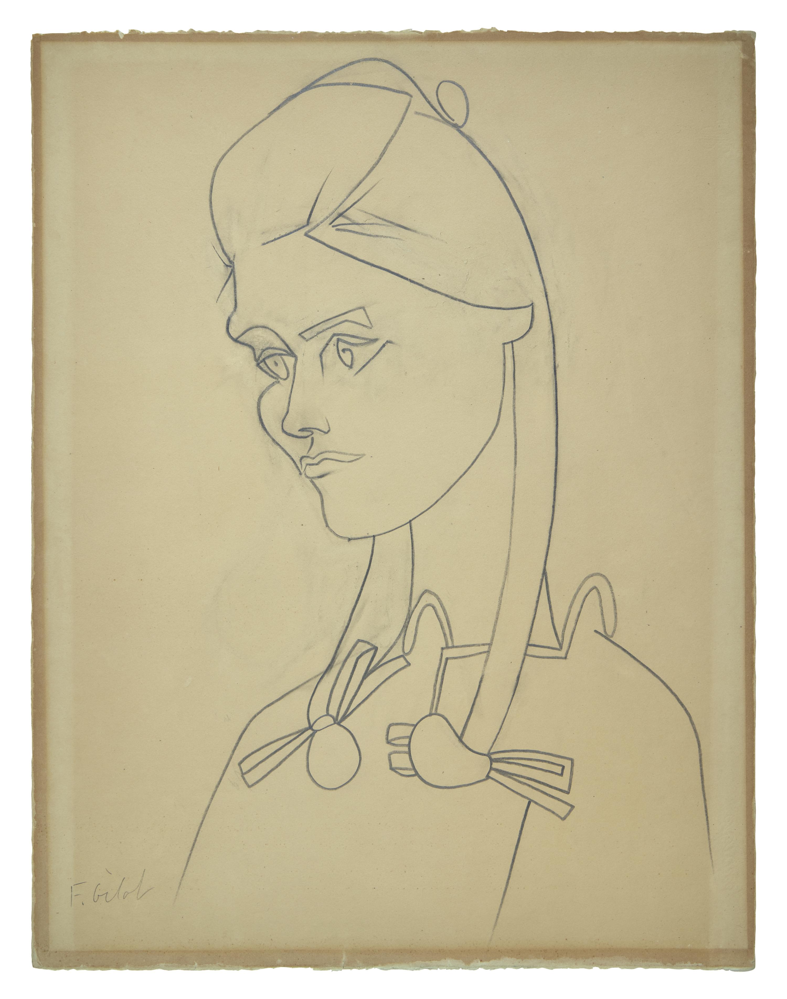 Portrait de Cecile Miguel , 1951