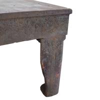 An Industrial Welding Table 73.5" W x 48" D x 31" H — England, Circa 1900