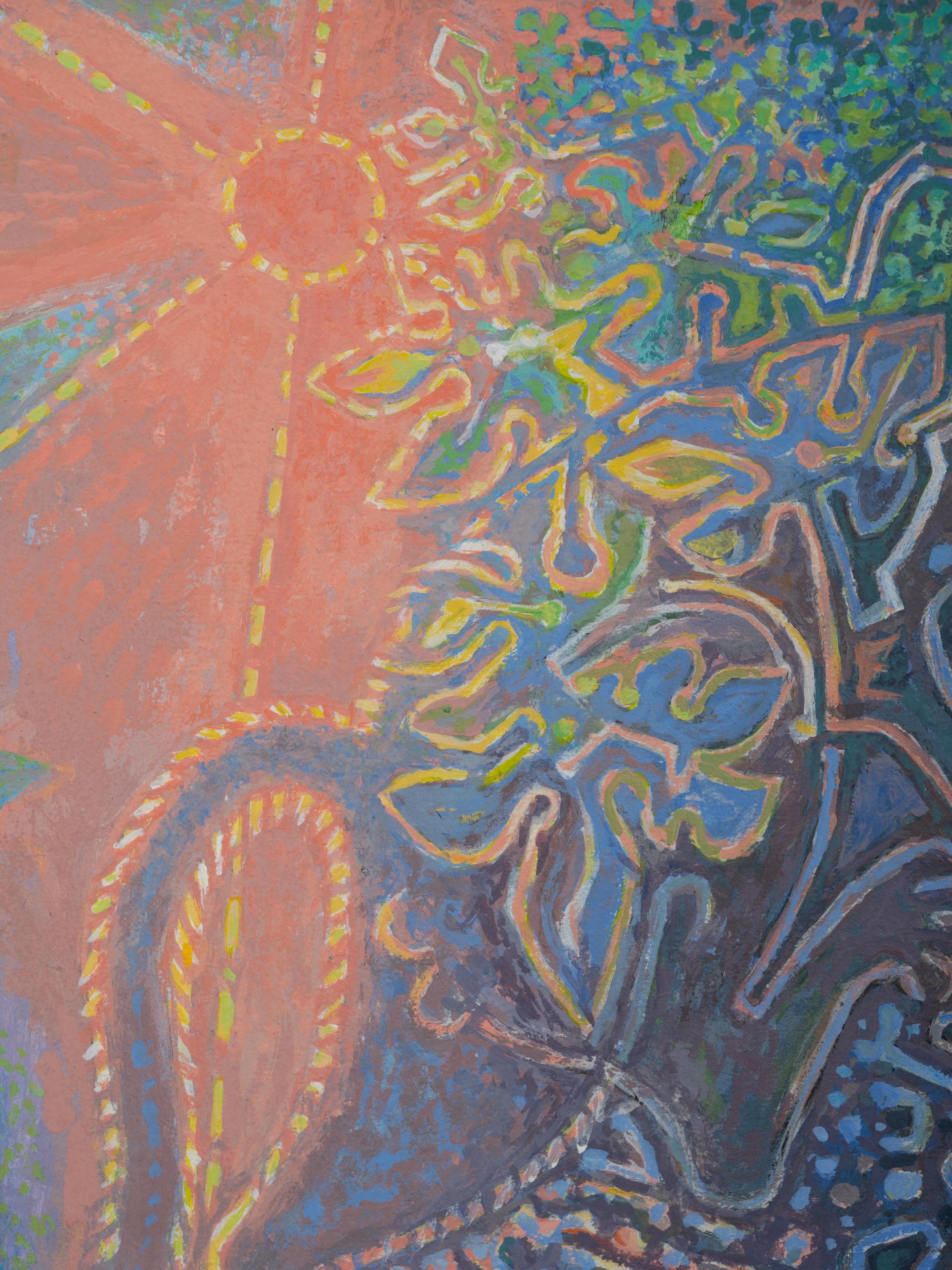 Sun, Cat and Bird, 1986-88