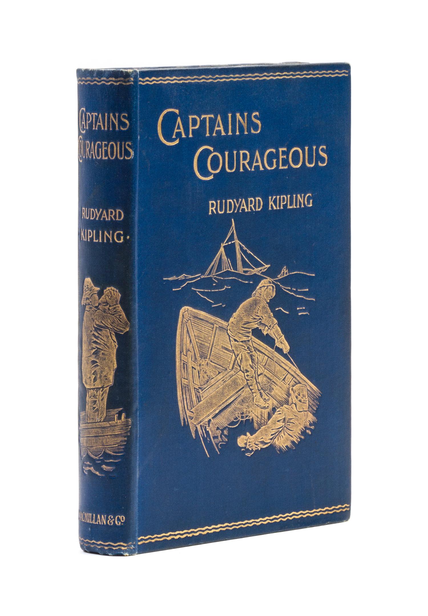 KIPLING, RUDYARD. Captains Courageous. London and New York, 1897. First edition.