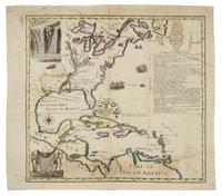 JOUTEL, Henri (1640?-1735). A new map of the Country of Louisiana and of ye River Missisipi. [London, 1714].