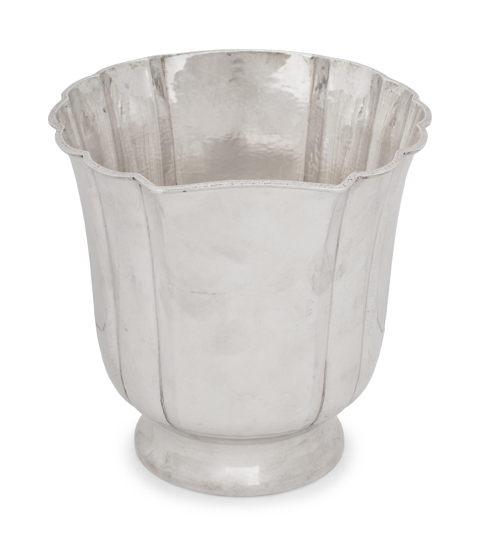 A Buccellati Silver Vase