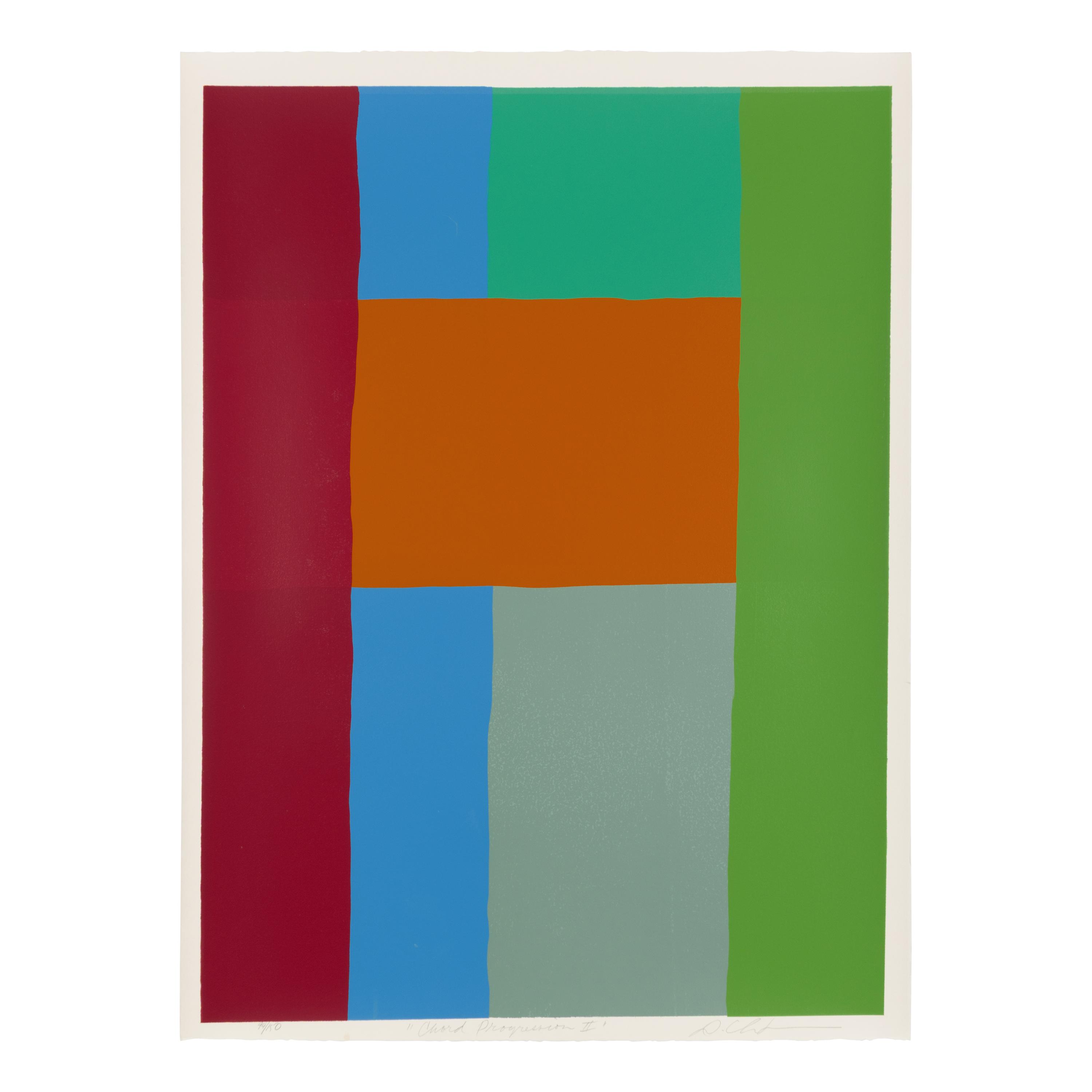 Dan Christensen (American, 1942-2007) — Chord Progression I and II (a pair of works), 1978