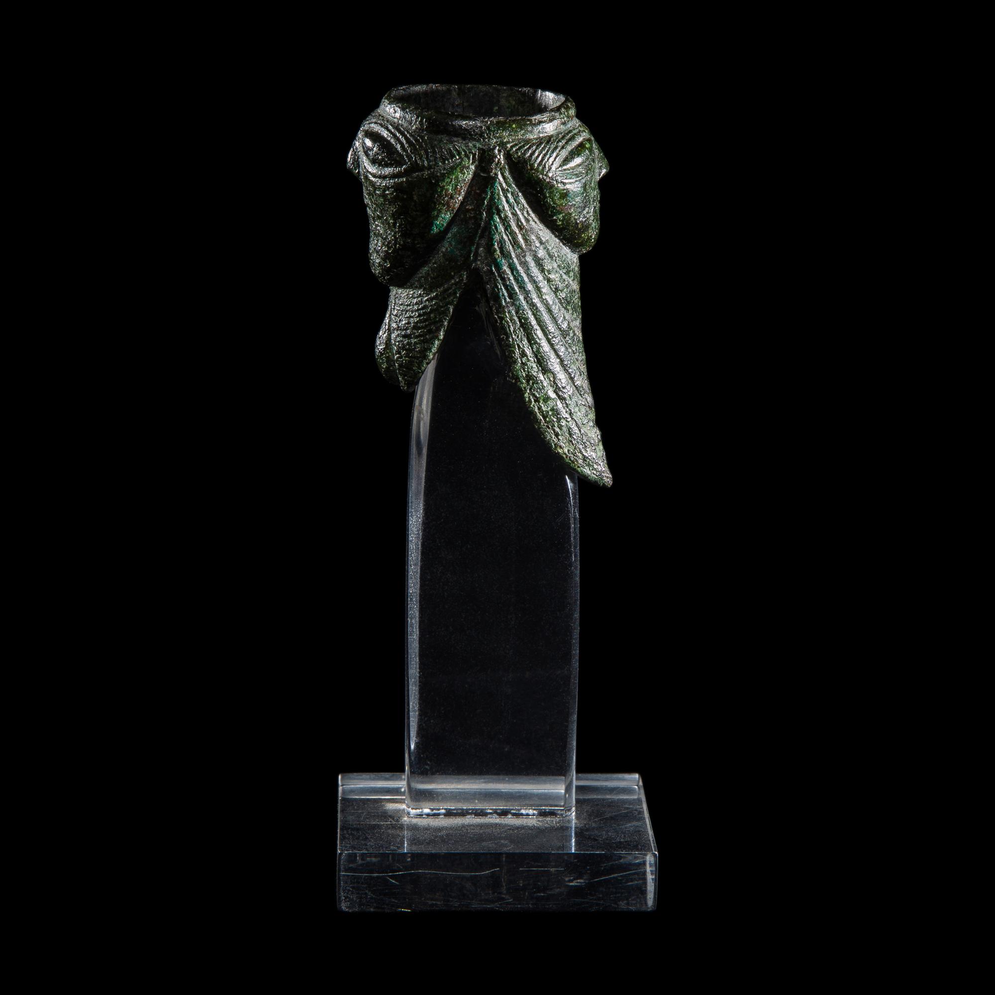 A Celtic Bronze Spout
