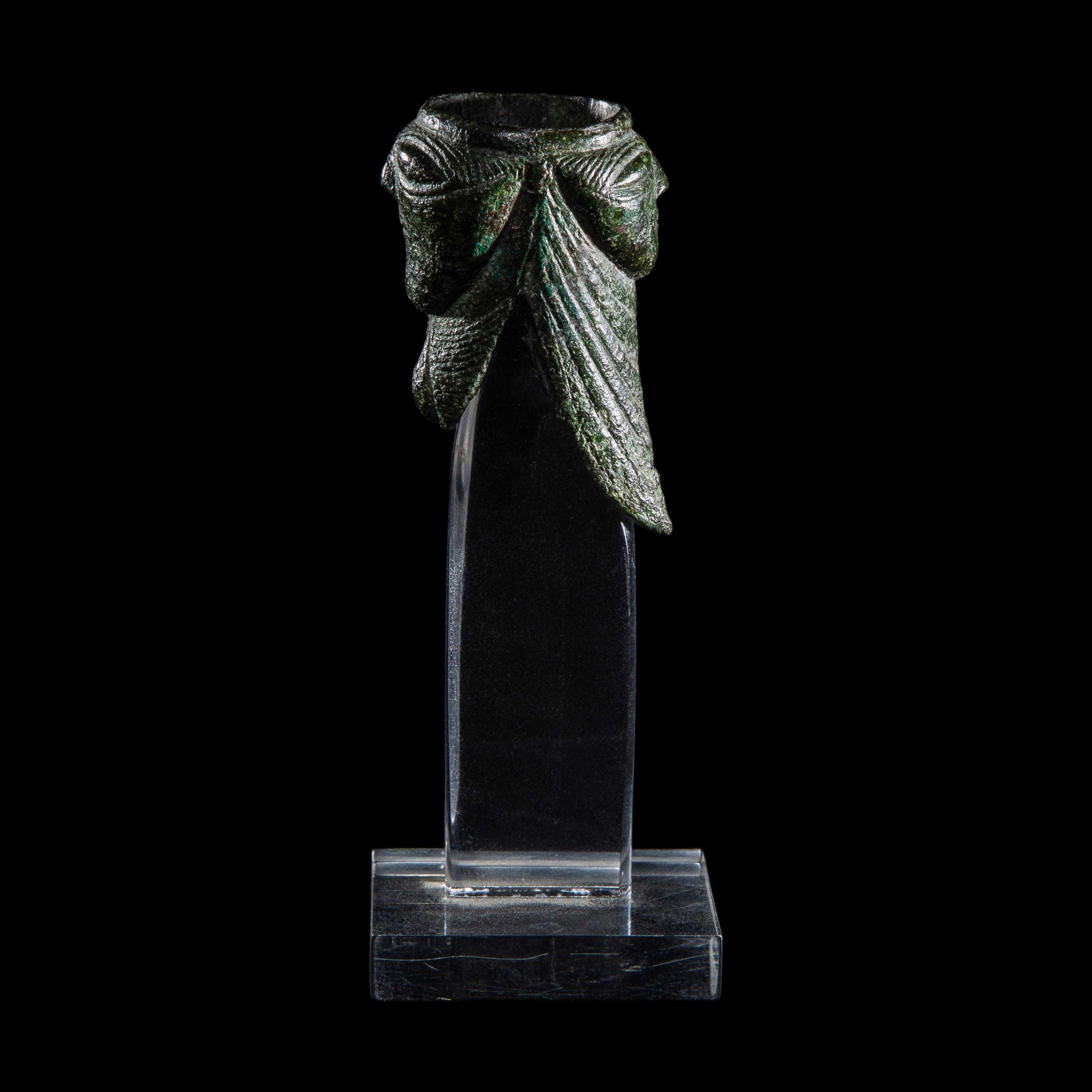 A Celtic Bronze Spout