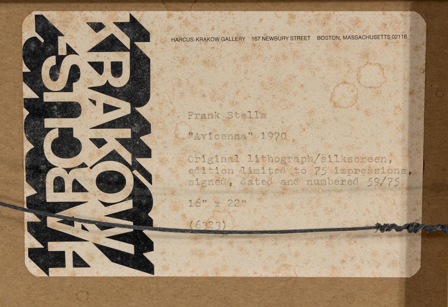 Avicenna (from Aluminium Series ), 1970