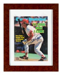 A Large Group of Pete Rose Items Including Multiple Autographs and Full Ticket from 4,192 Career Hit Game,