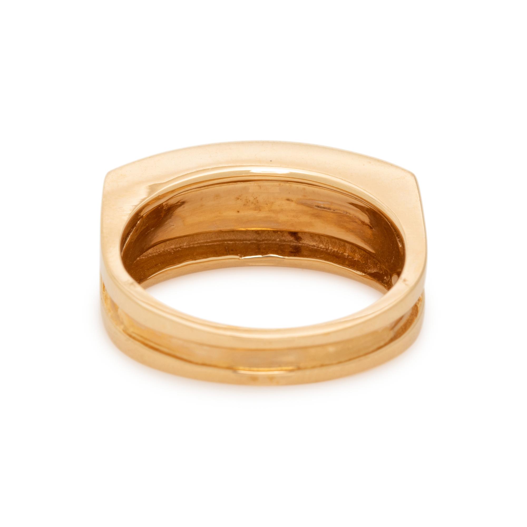 YELLOW GOLD RING
