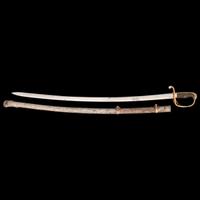 Exceptional Mexican War Captured Dragoon Saber Presented to John W. Geary, General and later Governor of Kansas and Pennsylvania with (3) CDV's