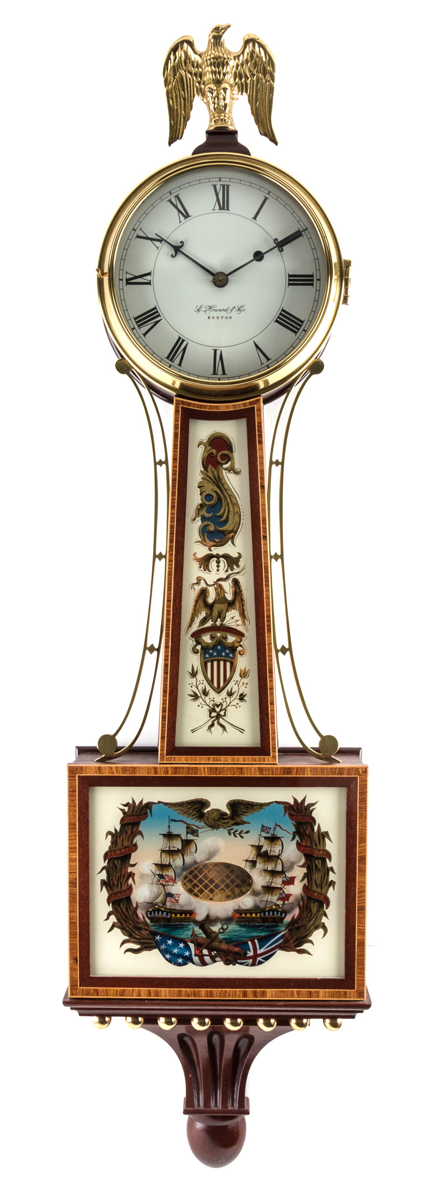 An American Banjo Clock Height 41 inches. — E. HOWARD & CO., BOSTON, MASSACHUSETTS, 20TH CENTURY