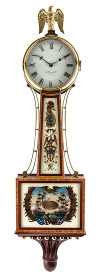 An American Banjo Clock Height 41 inches. — E. HOWARD & CO., BOSTON, MASSACHUSETTS, 20TH CENTURY