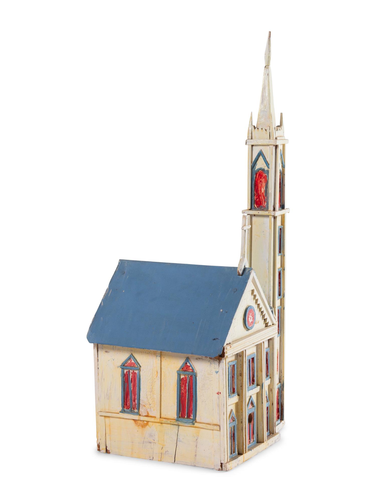 Untitled (Birdhouse Cathederal)