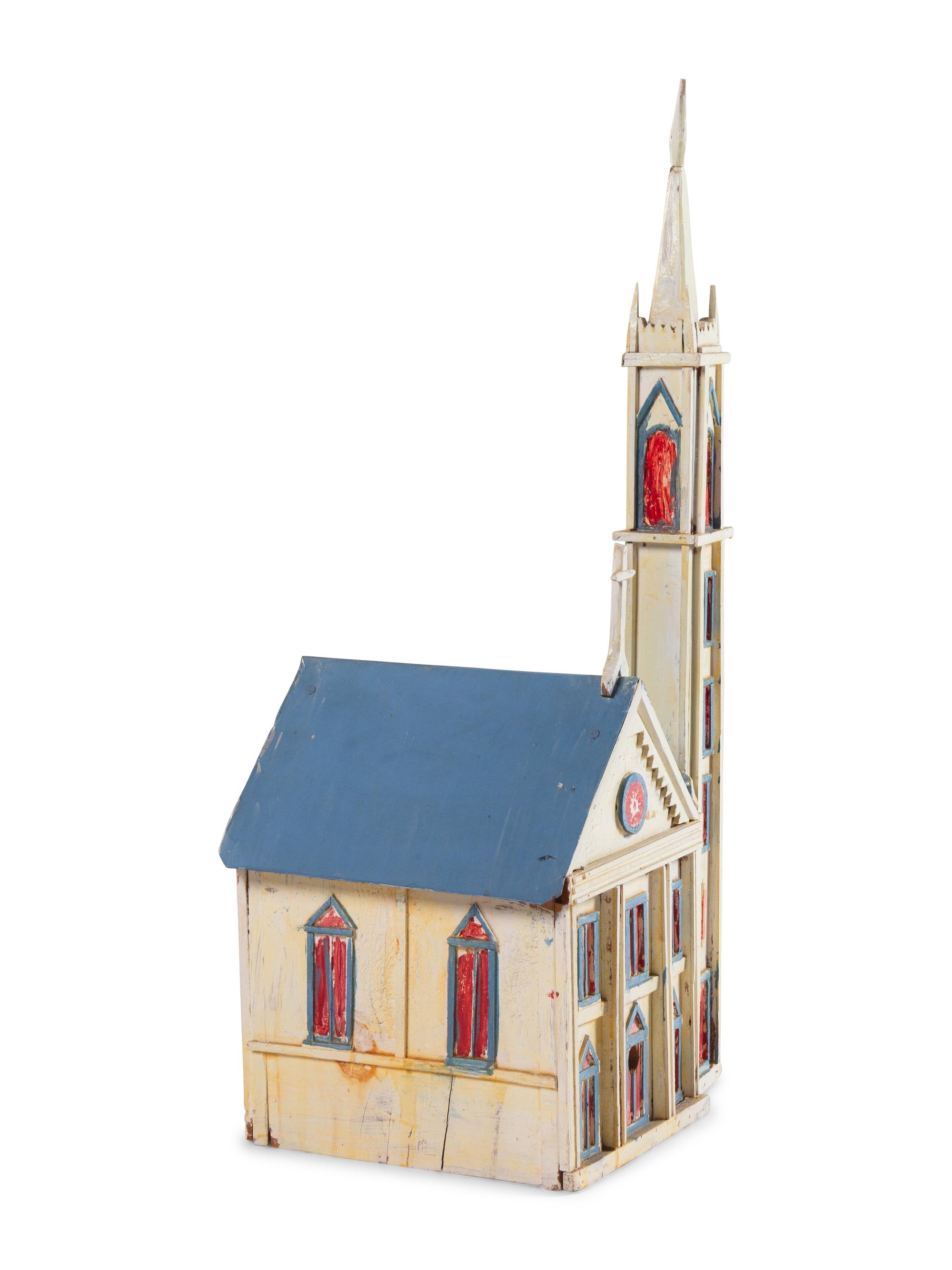 Untitled (Birdhouse Cathederal)