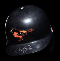 A Cal Ripken Jr. Signed Autograph Baltimore Orioles Batting Helmet (Ripken Hologram),