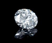 A 0.51 Carat Round Brilliant Cut Diamond,
