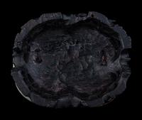 A Carved Celadon Jade 'Carp and Lotus' Plaque