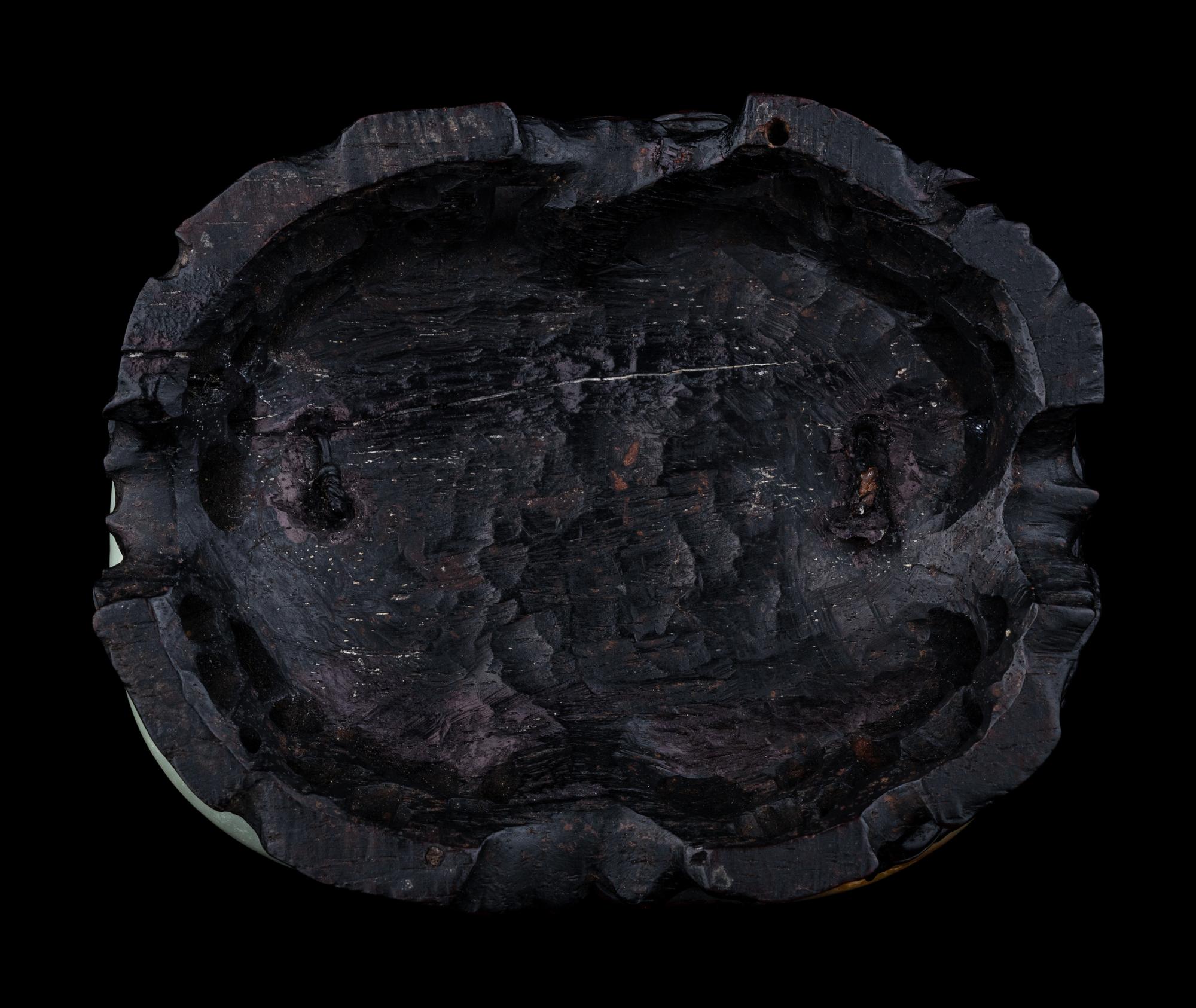 A Carved Celadon Jade 'Carp and Lotus' Plaque