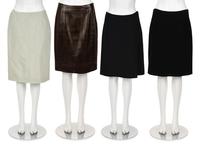 Four Chado Ralph Rucci Skirts, 2000-2010s