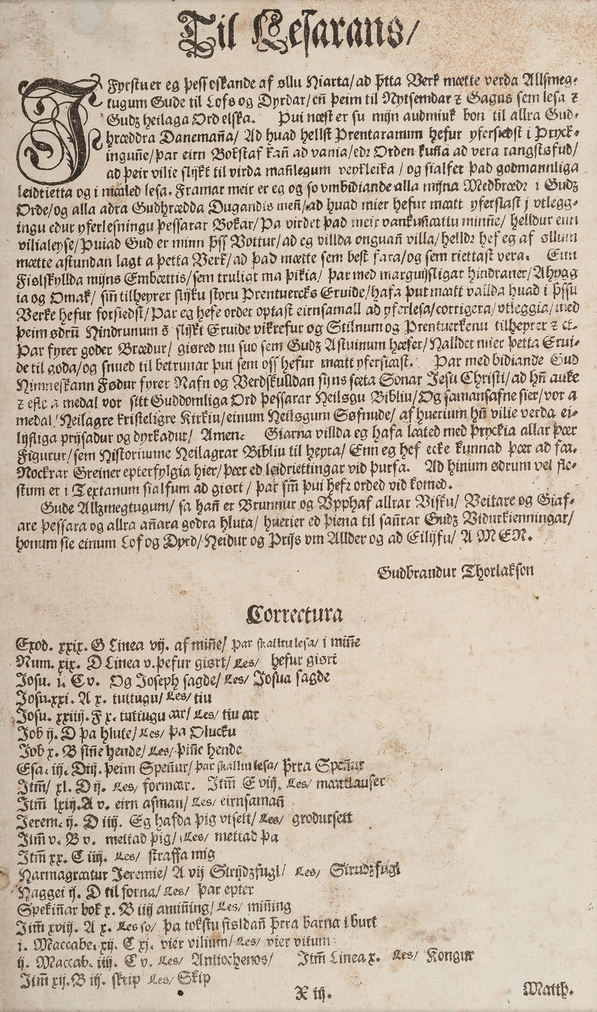 [BIBLE LEAVES - WORLD LANGUAGES]. A group of 5 Bible leaves, comprising: