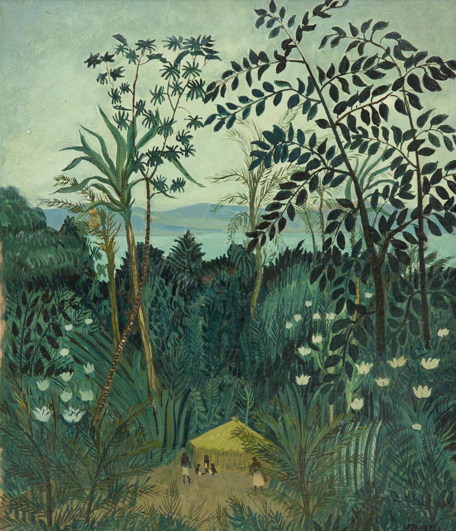 La case dans la forêt vierge