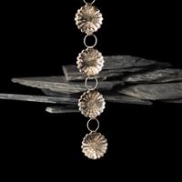 Zuni Silver and Mosaic Inlay Sunface Link Concha Belt