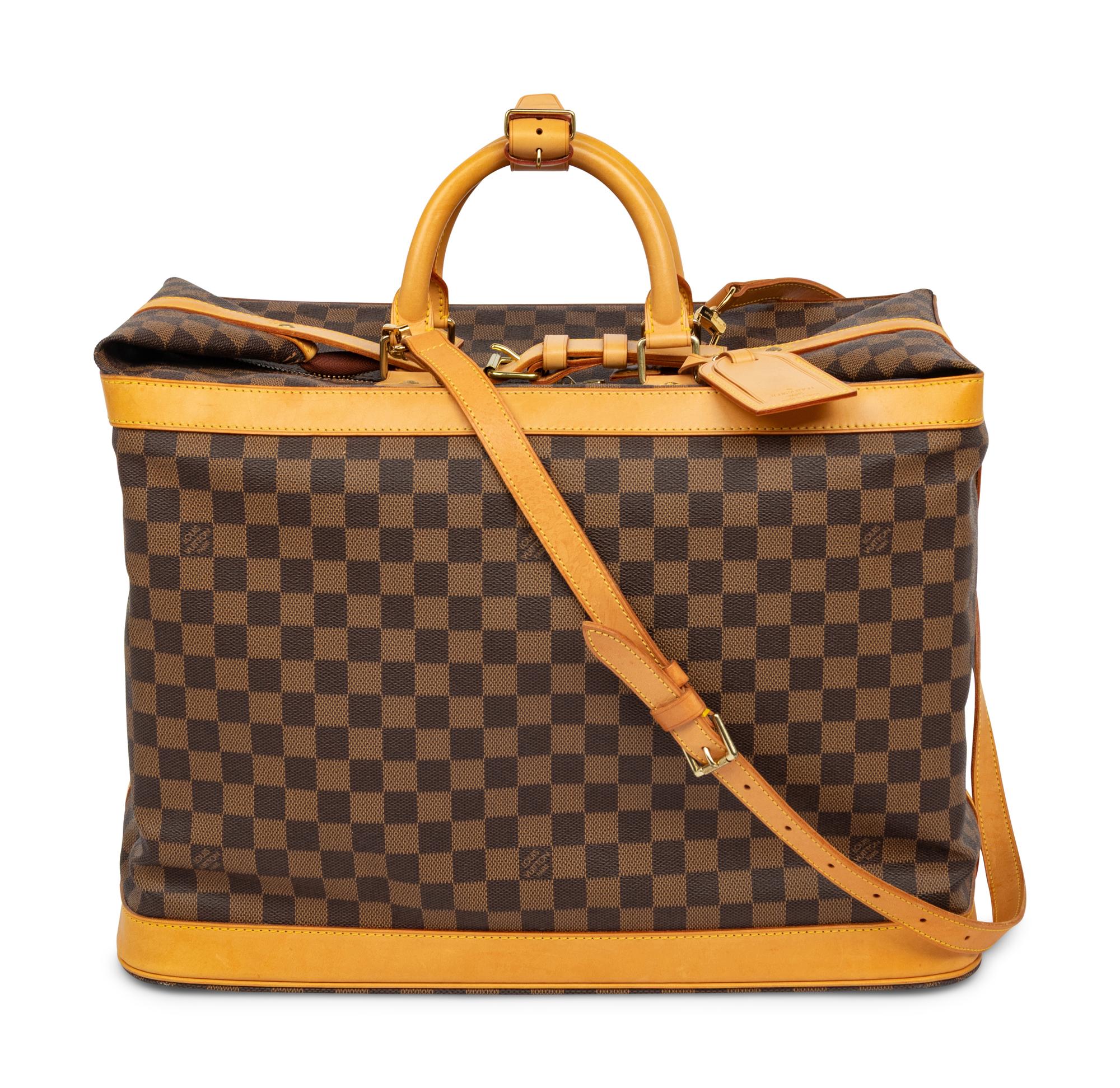 LOUIS VUITTON, DAMIER EBENE CRUISER TRAVEL BAG