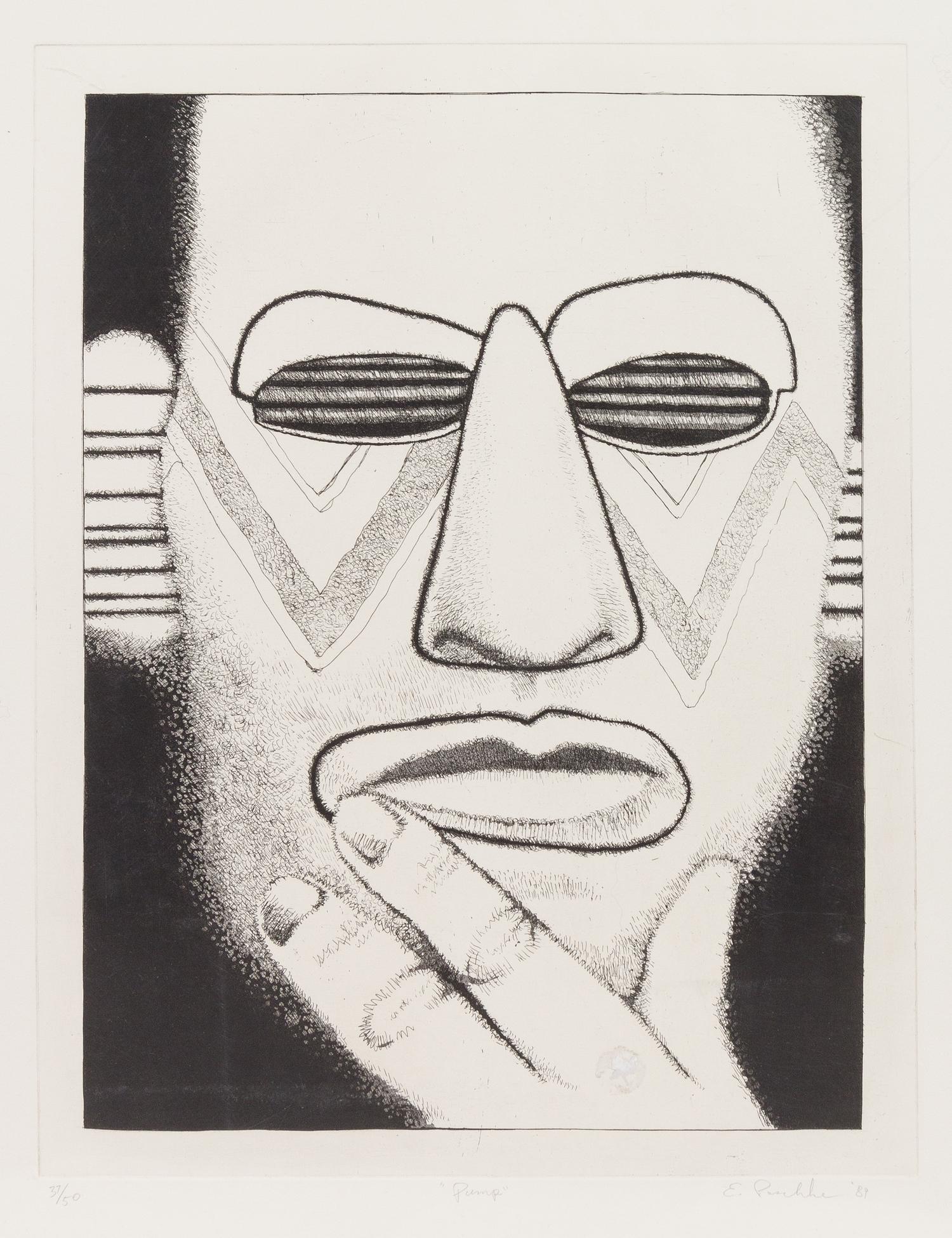 Ed Paschke, (American, 1939-2004), Pump, 1989