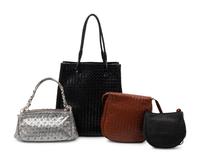 Four Bottega Veneta Intrecciato Bags