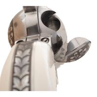 *Pietta "General Patton" Engraved Stainless Steel Replica Single Action Revolver in .45 Colt.
