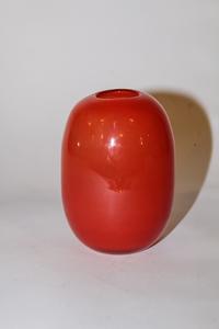 A Studio Glass Vase, Henry Dean Height 7 3/4 inches. — SECOND HALF 20TH CENTURY