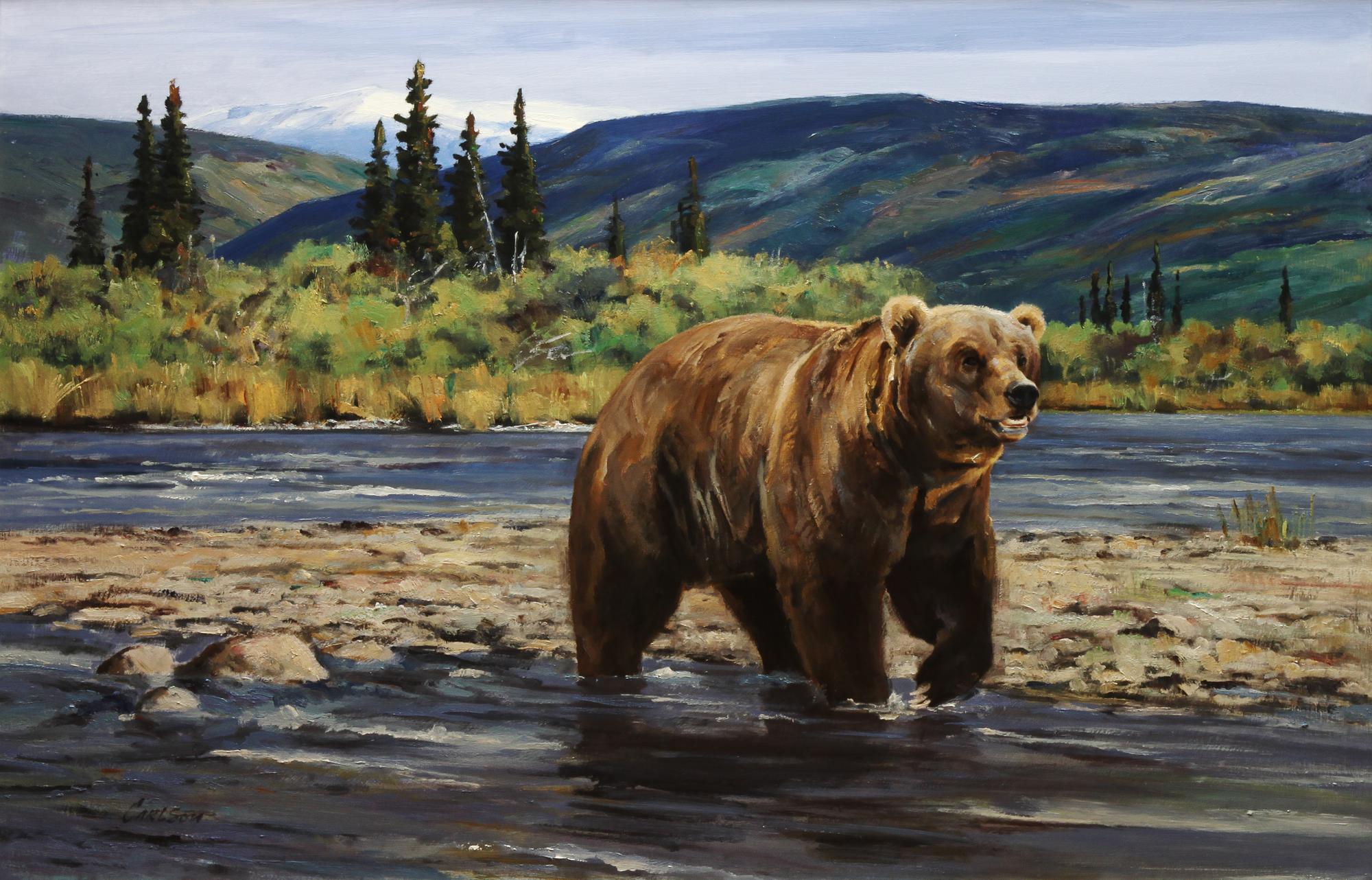 Ken Carlson 24 x 36 inches — (American, b. 1937)