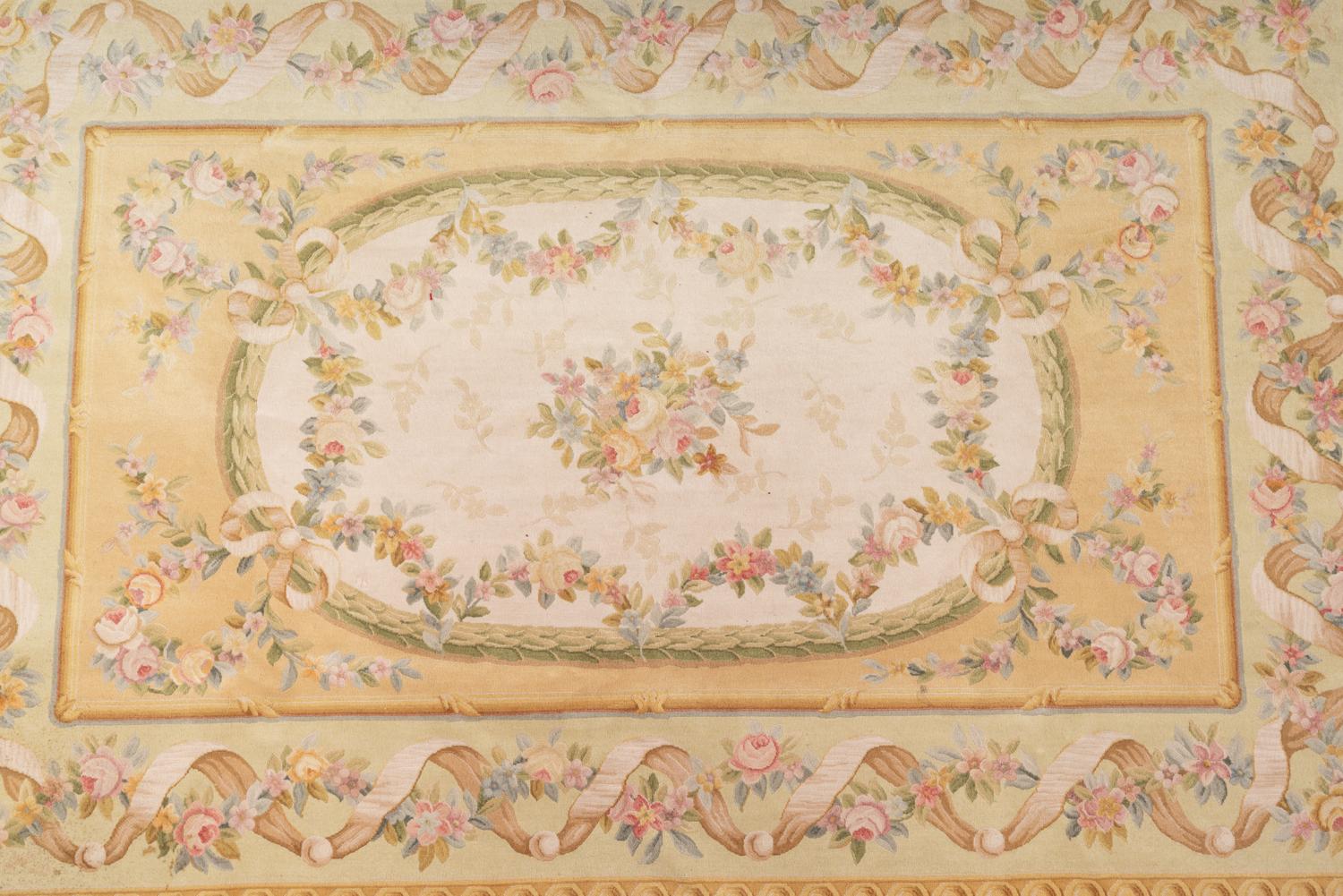 A Savonnerie Style Wool Rug
