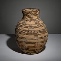 Apache Polychrome Basketry Olla