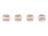 A Group of 19 Hall of Fame Pitcher Single Signed Autograph Baseballs (Beckett Authentication Services Certified),
