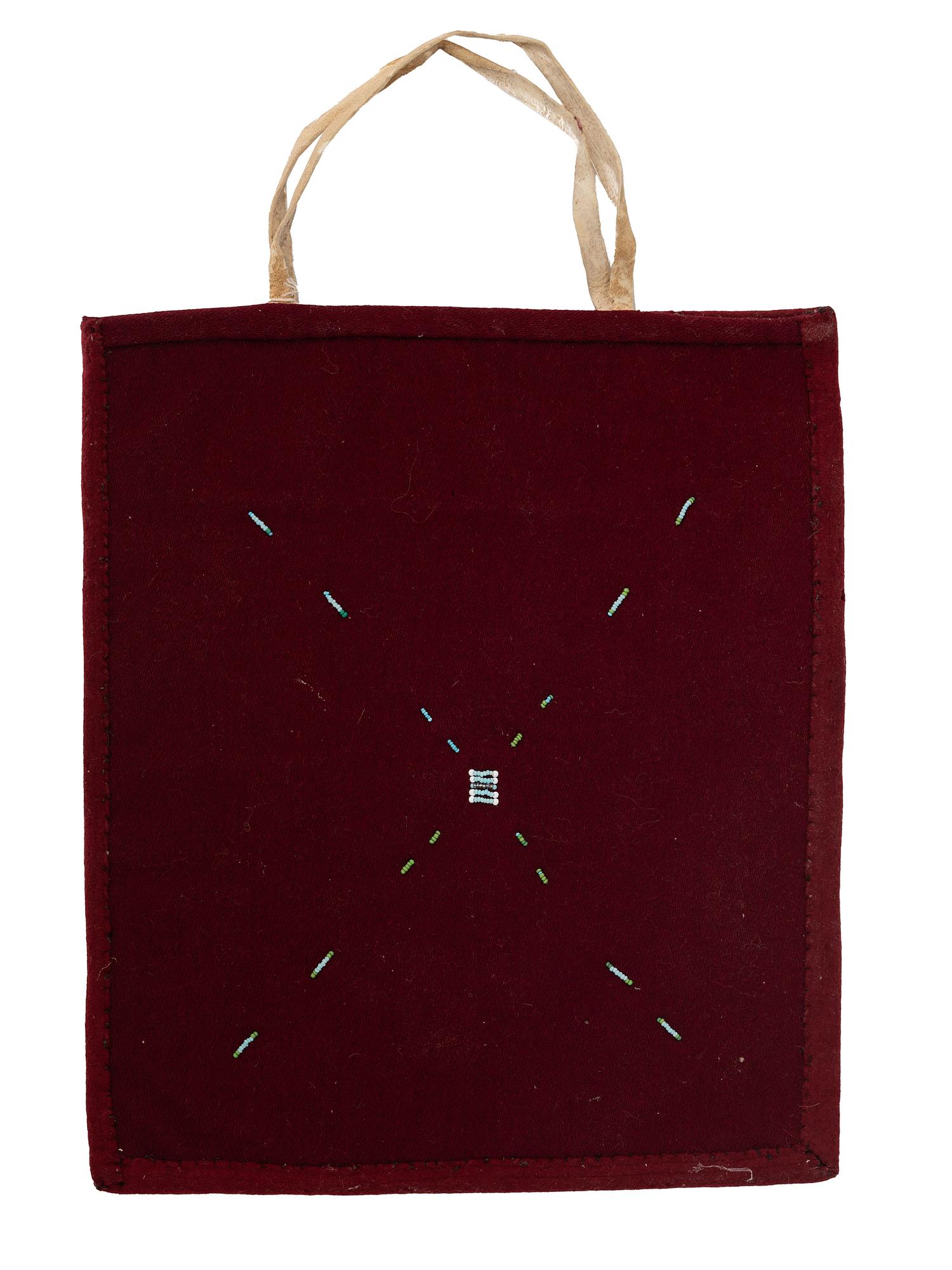 Plateau Beaded Flat Bag